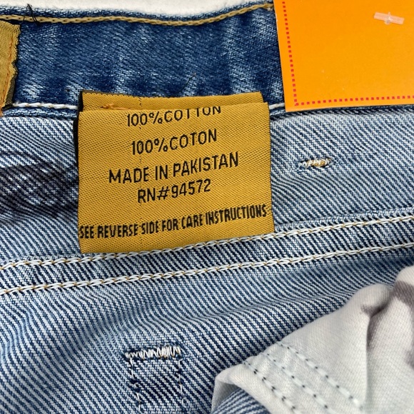 Ross Thomson Denim Jeans Blue Straight Medium Wash Flawed NWT Men's 38 W x 30 - Picture 11 of 14